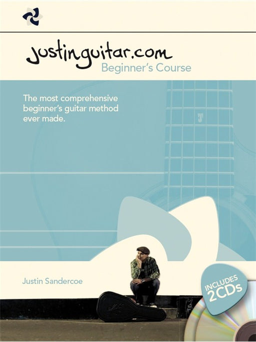 Justin Guitar Beginners Course Book and CD's