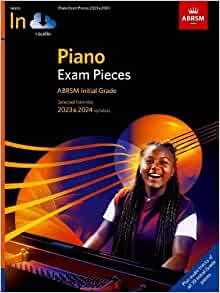 ABRSM Piano 2023 & 2024 Initial +Audio