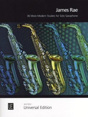 James Rae, 36 More Modern Studies for Solo Saxophone