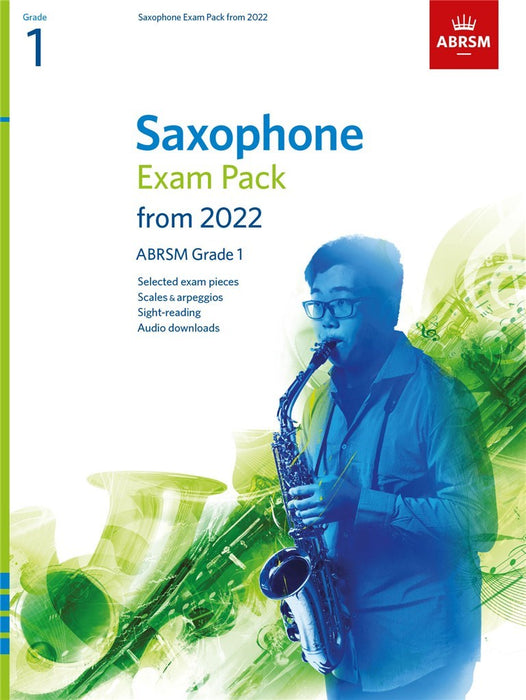 Saxophone 2022 Grade 1 exam pack