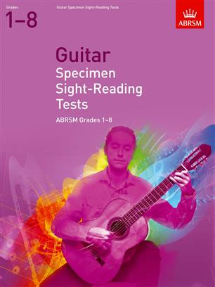 ABRSM Guitar Specimen Sight Reading Tests Grades 1-8