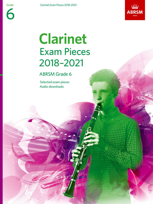 ABRSM Clarinet Exam Pieces Grade 6,  2018-2021