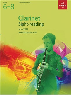 ABRSM Clarinet Sight-Reading Tests, Grades 6-8 from 2018