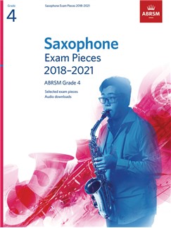 ABRSM Saxophone Exam Pieces Grade 4 from 2018