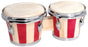 Striped Bongo drums