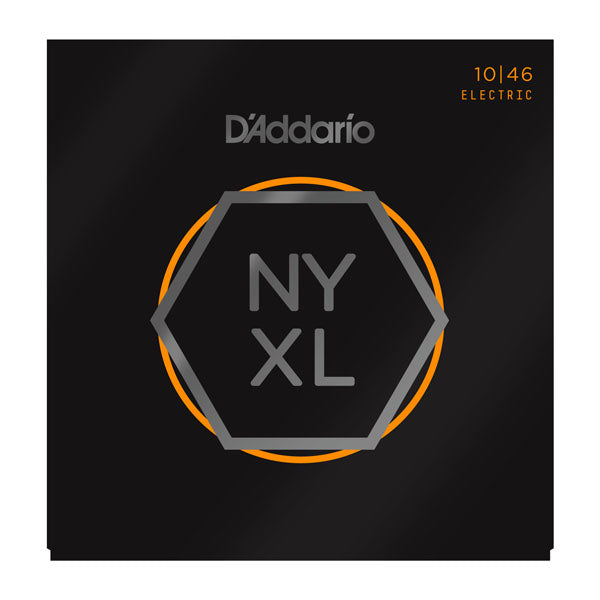D'Addario NYXL1046 Electric Guitar Strings, Regular Light, 10-46