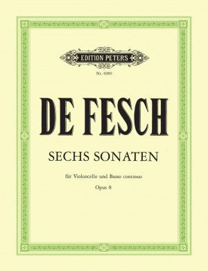 De Fesch Six Sonatas Op.8