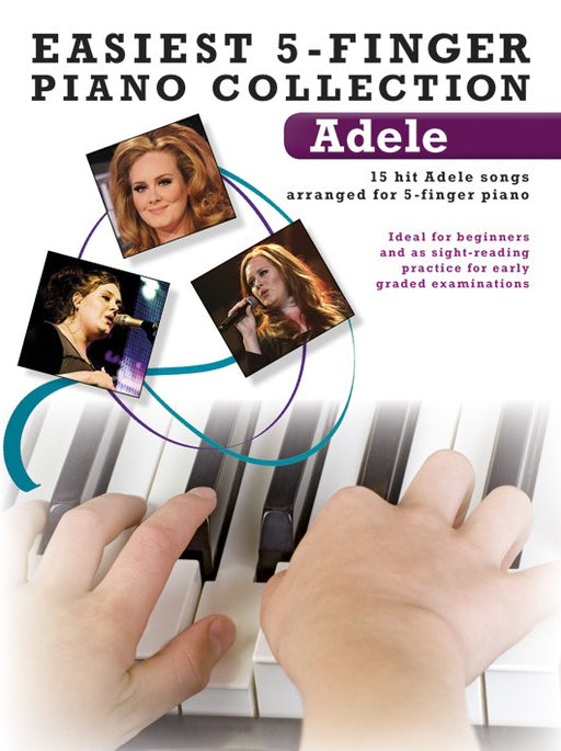 Adele Easiest 5-Finger Piano Collecction