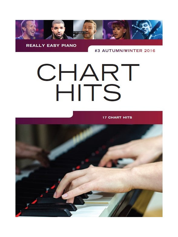 Chart  Hits #3 2016 Really Easy Piano