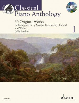 Classical Piano Anthology 1 with CD Franke