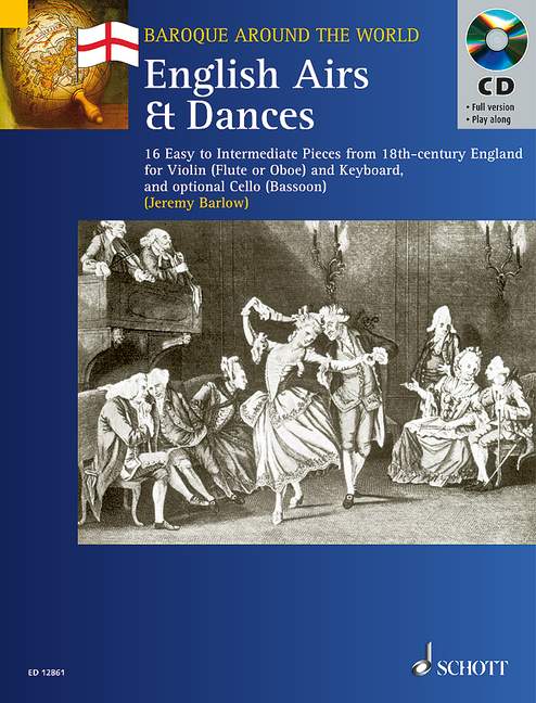 English Airs And Dances for Violin, Flute Or Oboe