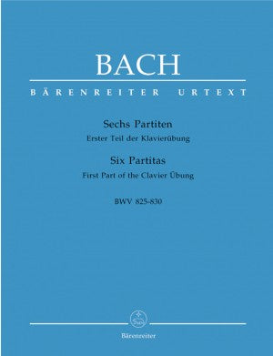 Bach, JS Six Partitas Keyboard