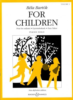 Bartok For Children Volume 1