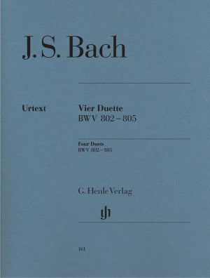 Bach, JS Four Duets BWV 802-805