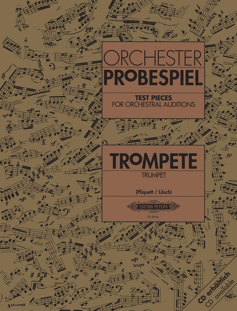 Orchester Probespiel Test Pieces for Orchestral Auditions Trumpet