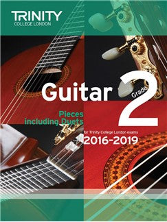 Trinity College London Guitar Exam Pieces Grade 2 (2016-2019)