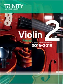 Trinity College London Violin Exam Pieces Grade 2 2016-2019 (Score and Part)