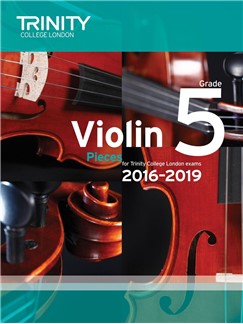 Trinity College London Violin Exam Pieces Grade 5 2016-2019 (Score and Part)