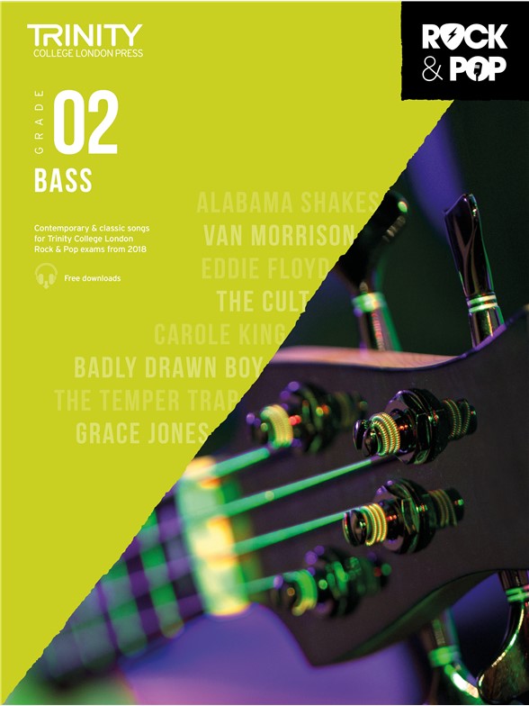 Trinity Rock & Pop Bass, Grade 2 from 2018