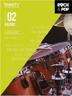 Trinity Rock & Pop Drums, Grade 2 from 2018