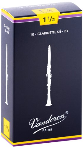 Vandoren Reeds Bb Clarinet Traditional  (10 BOX)