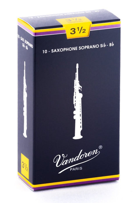 Vandoren Reeds Soprano Sax Traditional (10 BOX)