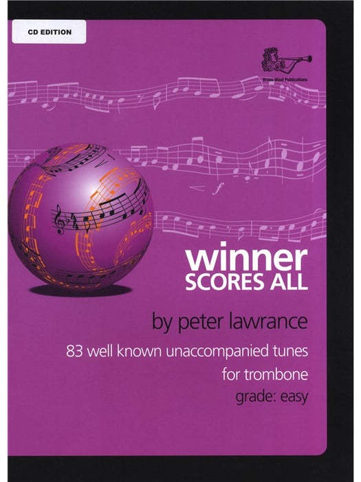 Winner Scores All 83 Well Known Pieces Trombone