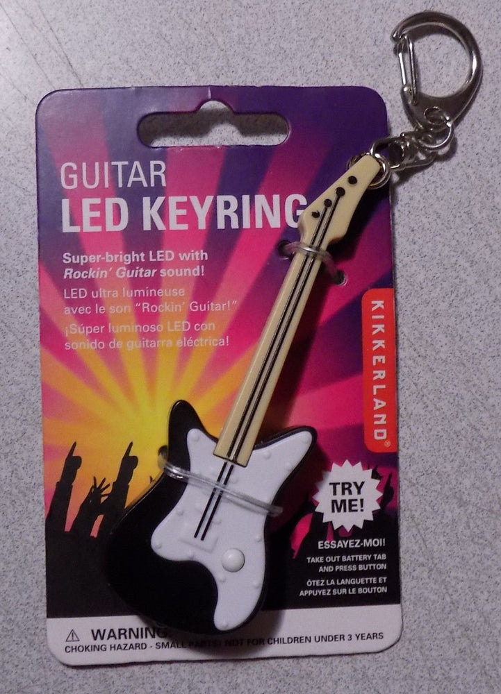 LED Guitar Key Chain