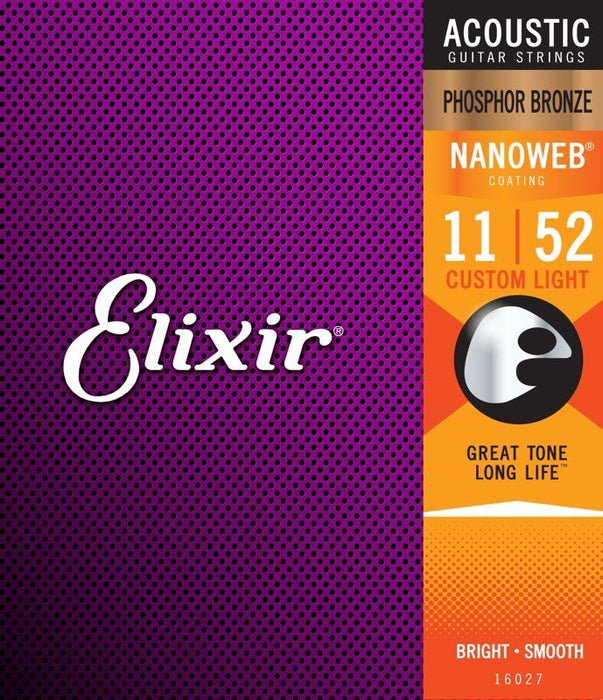 Elixir Nanoweb Custom Light 11/52