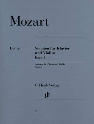 Mozart: Sonatas for Piano and Violin, Volume 1