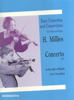 H.Millies: Concerto in D for Violin and Piano