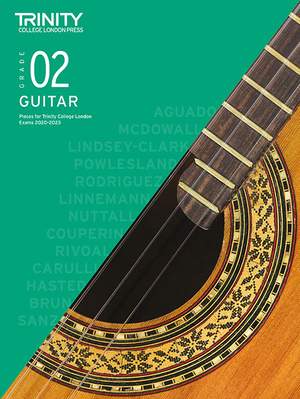 Trinity Classical Guitar Grade 2 2020 - 2023