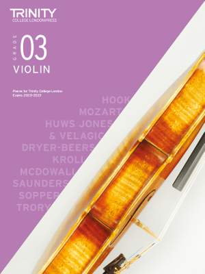 Trinity Violin Grade 3 2020-2023