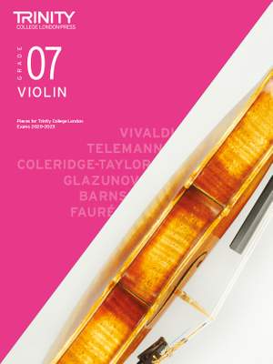Trinity Violin Grade 7 2020-2023