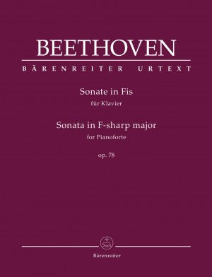Beethoven Sonata in F Sharp Major Op. 78