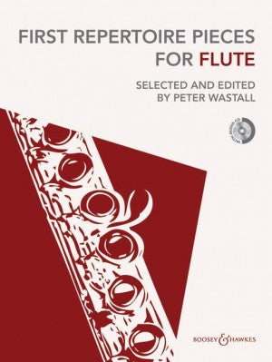 Peter Wastall First Repertoire Pieces for Flute with CD