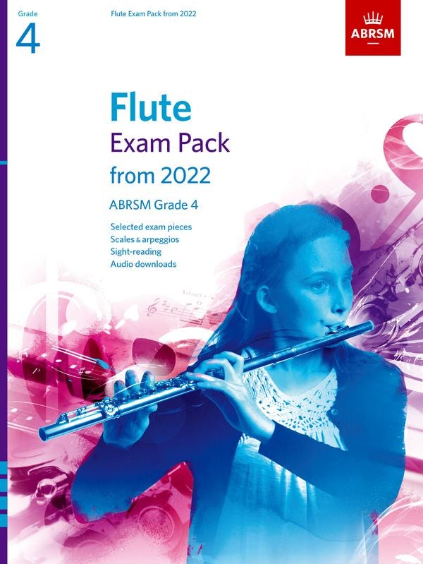 Flute Exam Pack Grade 4 - 2022