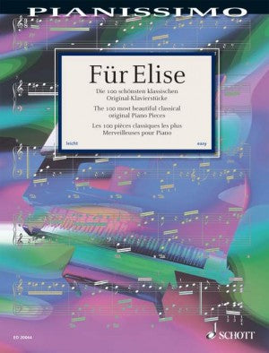 Pianissimo Fur Elise - The 100 most beautiful classical Piano Pieces