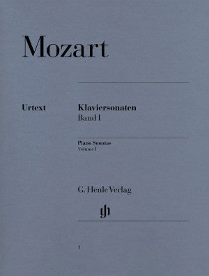 Mozart Piano Sonatas, Volume 1