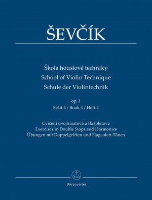 Sevcik School of Violin technique Opus 1