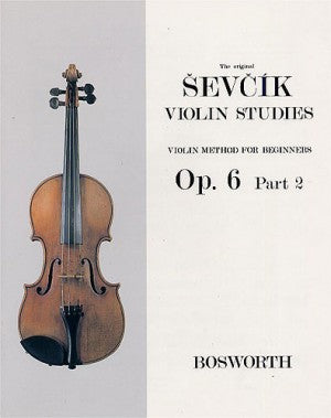 Sevcik Violin Studies Opus 6 part 2
