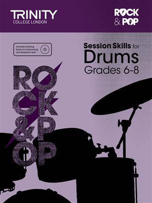 Trinity R&P Session Skills Drums, G 6-8 with CD