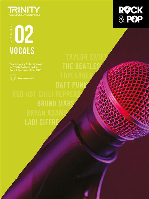 Trinity College London: Rock and Pop Vocals Grade 2