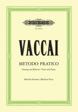 Vaccai Metodo Pratico, Medium Voice