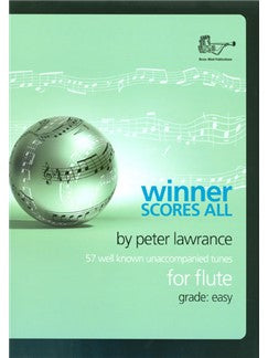 Winner Scores All, by Peter Lawrence, for Flute